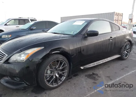 2013 Infiniti Ipl G z USA, uszkodzony, nr VIN JN1CV6EK1DM921947